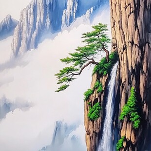 超清迎客松