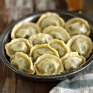 东北水饺素馅饺子