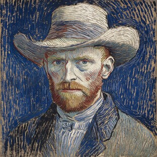 没有耳朵的梵高自画像
