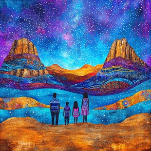 星河梦境装饰画