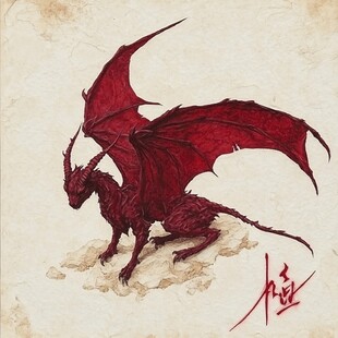电脑手绘龙
