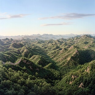 青绿长城