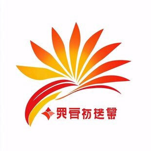 绽放logo设计