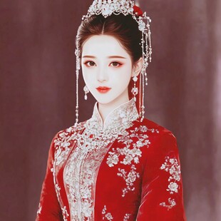 古风新娘头饰