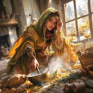 中世纪西方人生活场景