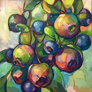 果实油画
