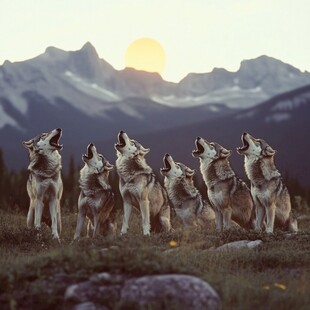 团队狼群狼族文化