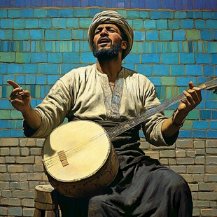 正宗新疆手工鼓