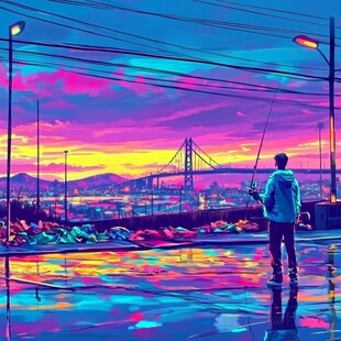 氛围感插画