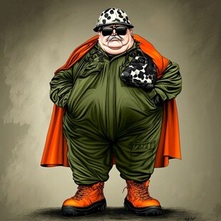 卡通写实漫画人物设计