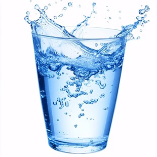 一杯水素材