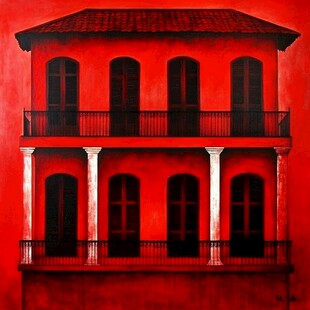 红漆建筑