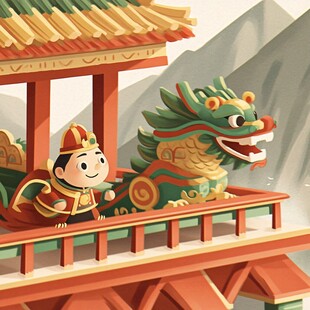 龙年文创插图