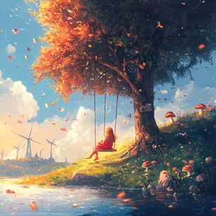 治愈系插画插图