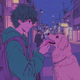 氛围感插画
