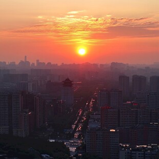 盛京夕照