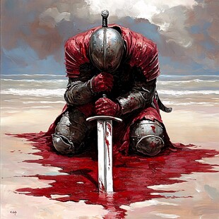 刀剑素材网吧挂画