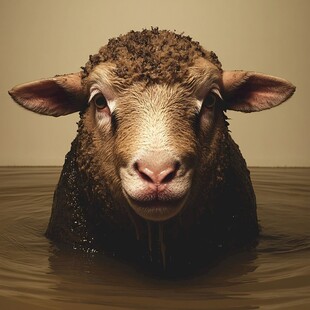 小角羊图片素材下载