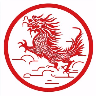 中国古代龙logo