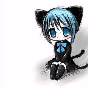 拟人小猫咪