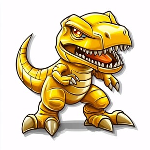 卡通霸王龙形象