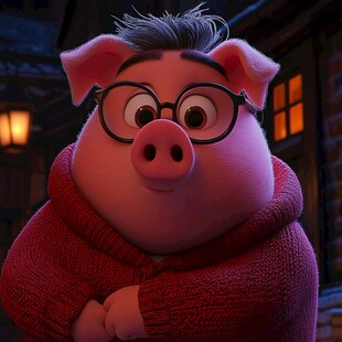 卡通写实漫画人物