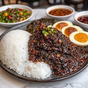 招牌肉酱饭套餐