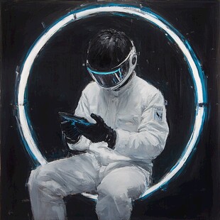 赛博朋克装饰画