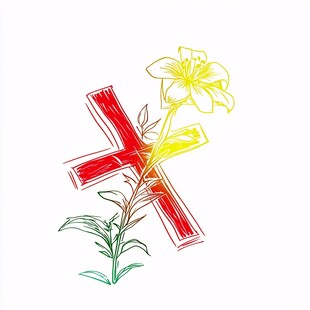 logox花字母花x