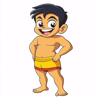 男童卡通形象