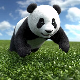 3d熊猫