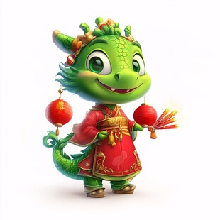 小龙拜年