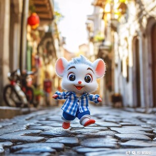 卡通手办玩偶鼠