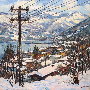 雪村油画