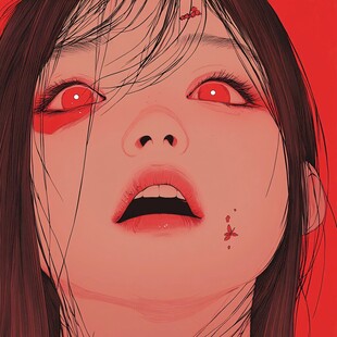 人物情绪插画