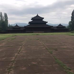 清东陵明楼地面建筑