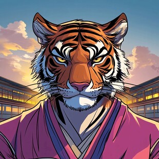 虎武士头像