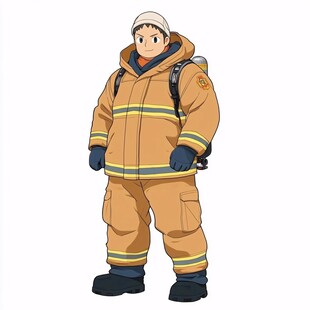 森林消防服装图案