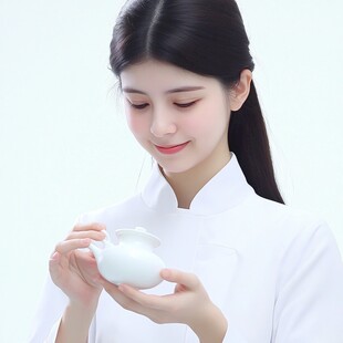 古装美女茶艺师