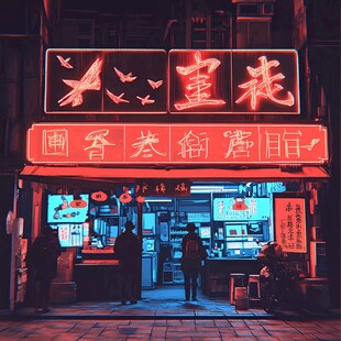 港风绘画