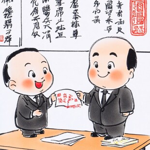 廉洁漫画