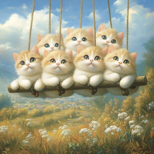 猫咪挂画