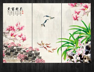 兰花装饰画