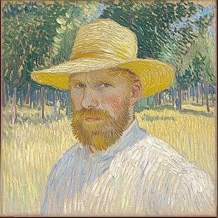 没有耳朵的梵高自画像