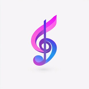 彩色音符logo