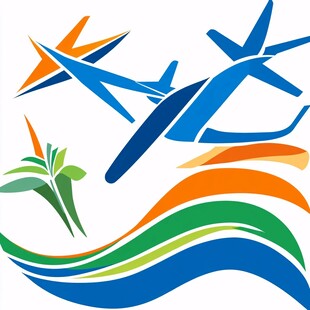 航空旅游logo