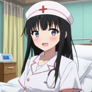 动画女护士