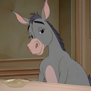 小毛驴厨师头像