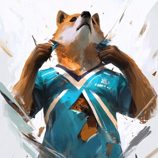 浣熊临摹
