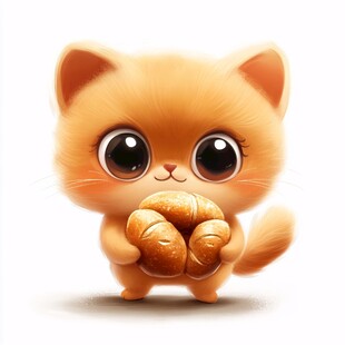 q版小猫卡通形象设计